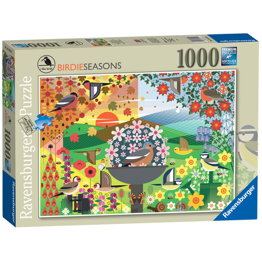 Ravensburger I Like Birds - Birdie Seasons 1000pc Jigsaw Puzzle
