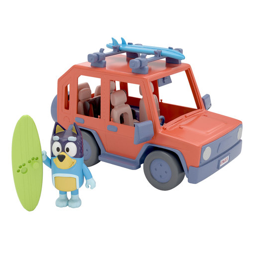 Bluey Heeler Family Vehicle with Bandit Figure