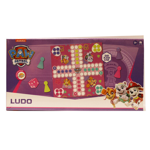 Image of Paw Patrol Ludo Game - Pink