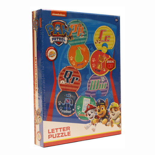 Image of Paw Patrol Letter Puzzle Alphabet Game