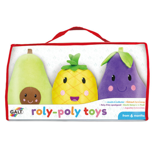 Roly Poly Fruit Soft Toys