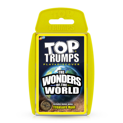 Image of Wonders of the World Top Trumps Classics Card Game