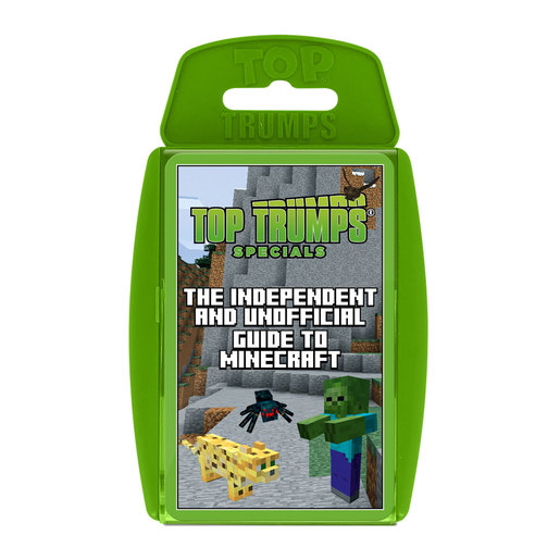 Image of Independent and Unofficial Guide to Minecraft Top Trumps Specials Card Game