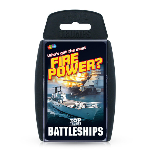 Image of Battleships Top Trumps Classics Card Game