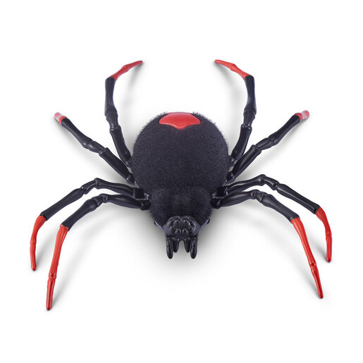 Robo Alive 'Glow in the Dark' Crawling Spider by ZURU - Black