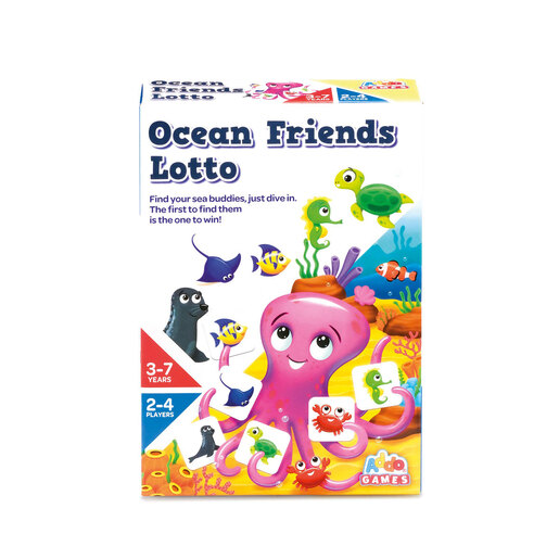 Addo Games Ocean Friends Lotto Card Game