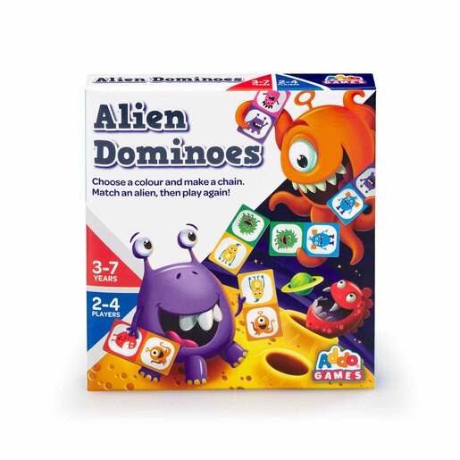 Image of Addo Games Alien Dominos Game