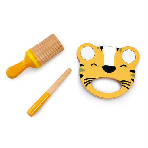 Early Learning Centre Wooden Tiger Tunes Music Set