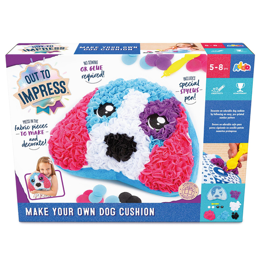 Out to Impress Make Your Own Dog Cushion Craft Set