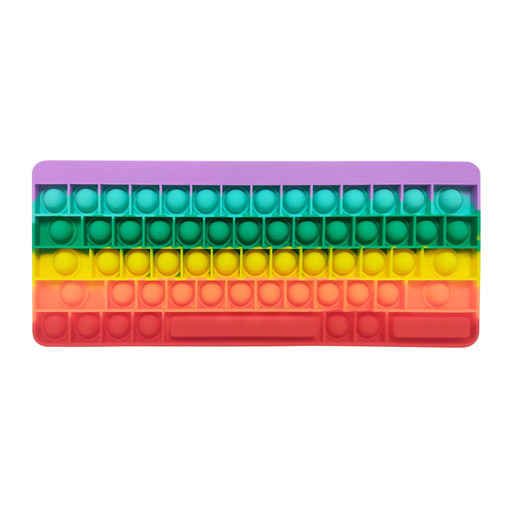 Push Popper - Rainbow Keyboard