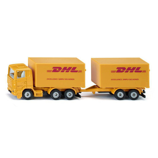 DHL Die-Cast Truck with Trailer