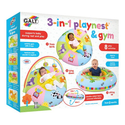 Galt 3-in-1 Baby Playnest and Gym