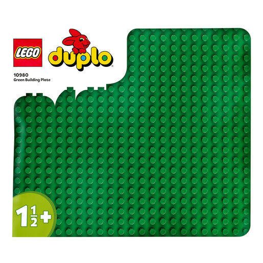 Image of 10980 LEGO® DUPLO® Construction plate in green