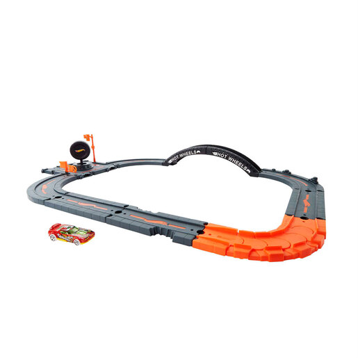 Image of Hot Wheels City Expansion Track Pack Set and Car
