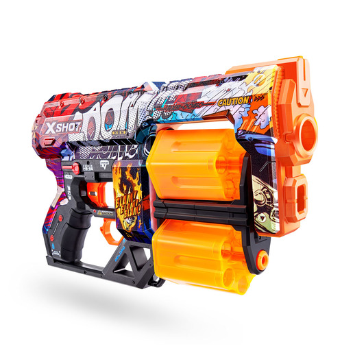 X-Shot Skins: Dread - Boom Blaster with 12 Darts by ZURU