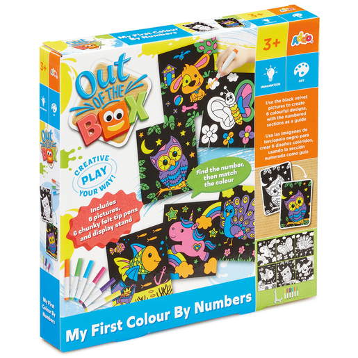Out of the Box Colour By Numbers Craft Set