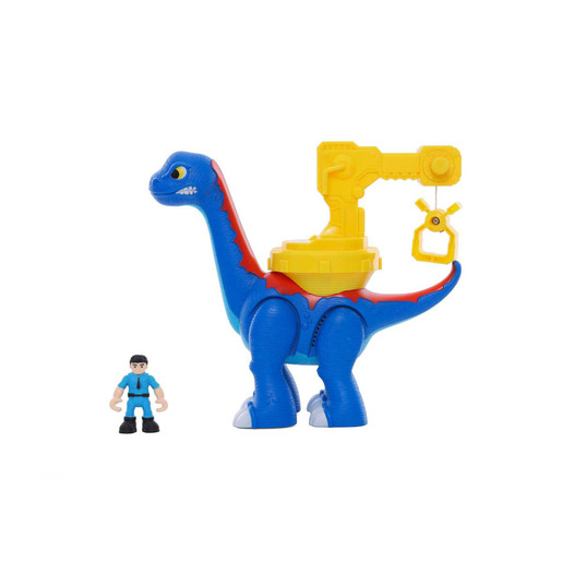 Dino Mat Kids Brontoasurus Dinosaur and Figure