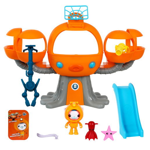 Octonauts Above & Beyond: Octopod Adventure Playset with Captain Barnacles Figure