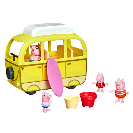 Peppa Pig Peppa's Adventures Beach Campervan Playset