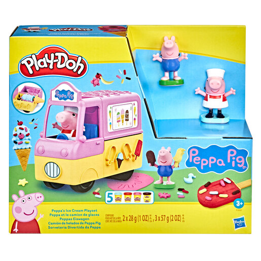 Image of Play-Doh Peppa Pig Peppa's Ice Cream Playset