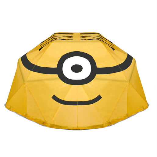 Plum Minions Metal Climbing Dome with Den Cover