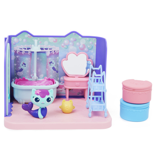 Image of Gabby's Dollhouse - Mercat Primp & Pamper Bathroom Set