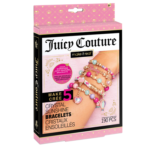 Juicy Couture Mini Crystal Sunshine Bracelets Craft Set