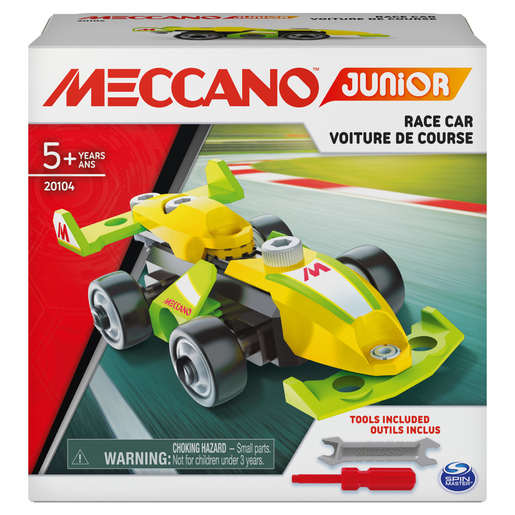 Meccano Junior Race Car STEM Model Set 20104
