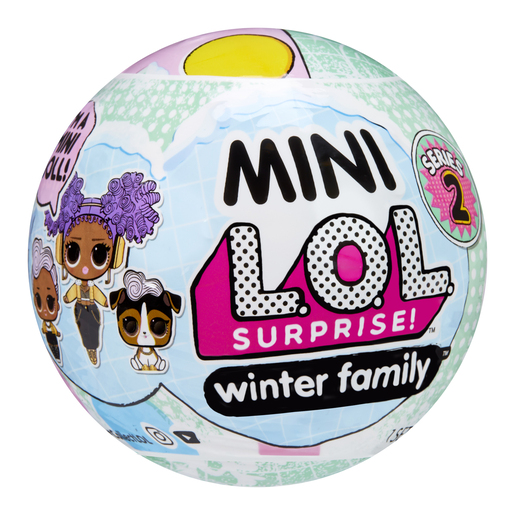 LOL Surprise! Mini Winter Family Dolls with 8 Surprise!s (Styles Vary)