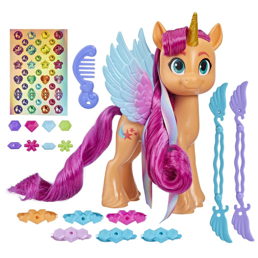 My Little Pony Ribbon Hairstyles Sunny Starscout 6' Figure