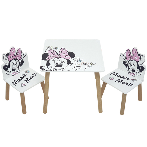 Minnie Mouse Classic Table and 2 Chairs Set