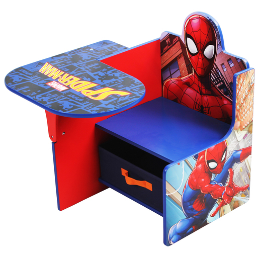 Spiderman Chair Desk with Storage Bin