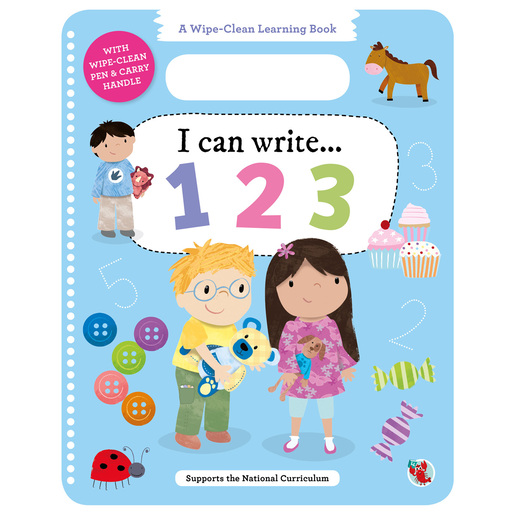Wipe-Clean Learning - I Can Write 123 Book