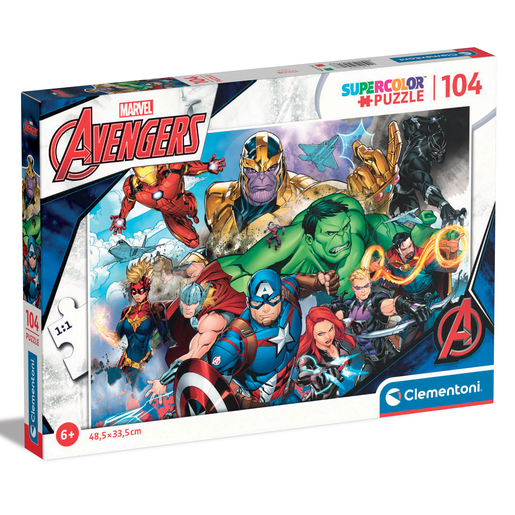 Clementoni - Marvel Avengers Puzzle 104 Pieces