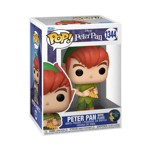 Funko Pop! Disney Peter Pan - Peter Pan with Flute Vinyl Figure