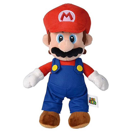 Super Mario 30cm Plush - Mario
