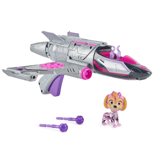 Paw Patrol The Mighty Movie - Skye Mighty Transforming Cruiser Deluxe Vehicle and Figure