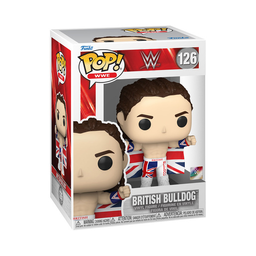 Image of Funko Pop! WWE - British Bulldog Vinyl Figure