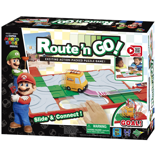 The Super Mario Bros. Movie - Route 'n Go Puzzle Game