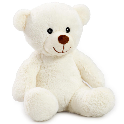 Snuggle Buddies My First Bear - White Soft Toy