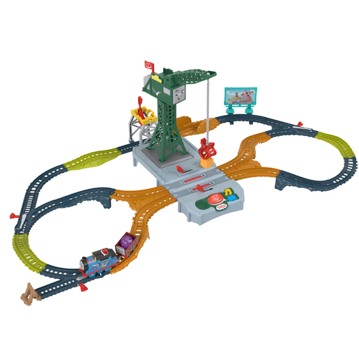 Thomas & Friends - Talking Cranky Delivery Train Playset