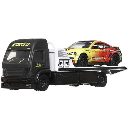 Hot Wheels Team Transport - '23 Ford Mustang RTR SPEC 5 with Aero Lift Vehicle