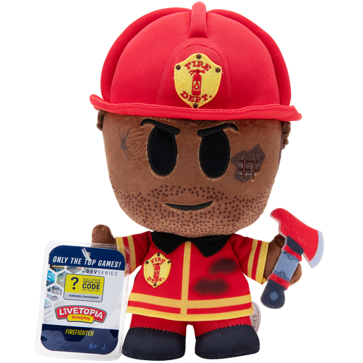 DevSeries Collector Plush Firefighter 20cm Soft Toy