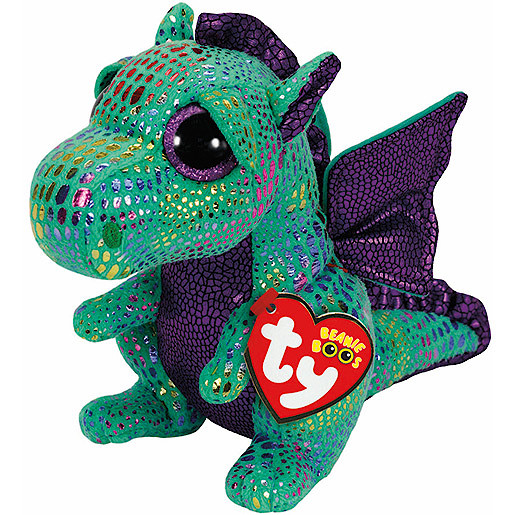 Ty Beanie Boos - Cinder The Dragon 15cm Soft Toy