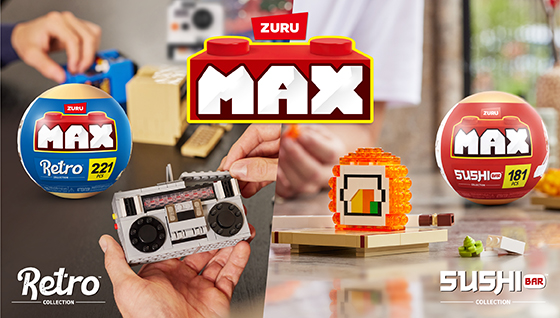 ZURU MAX Retro Construction Sets