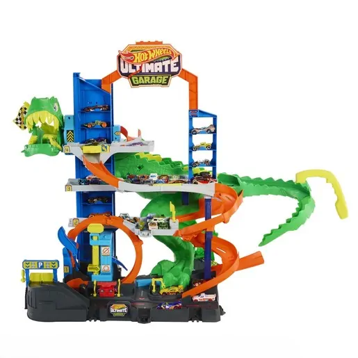 Hot Wheels City Ultimate T-Rex Garage Playset