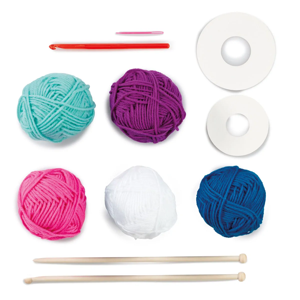My Knitting and Crochet Case Craft Set