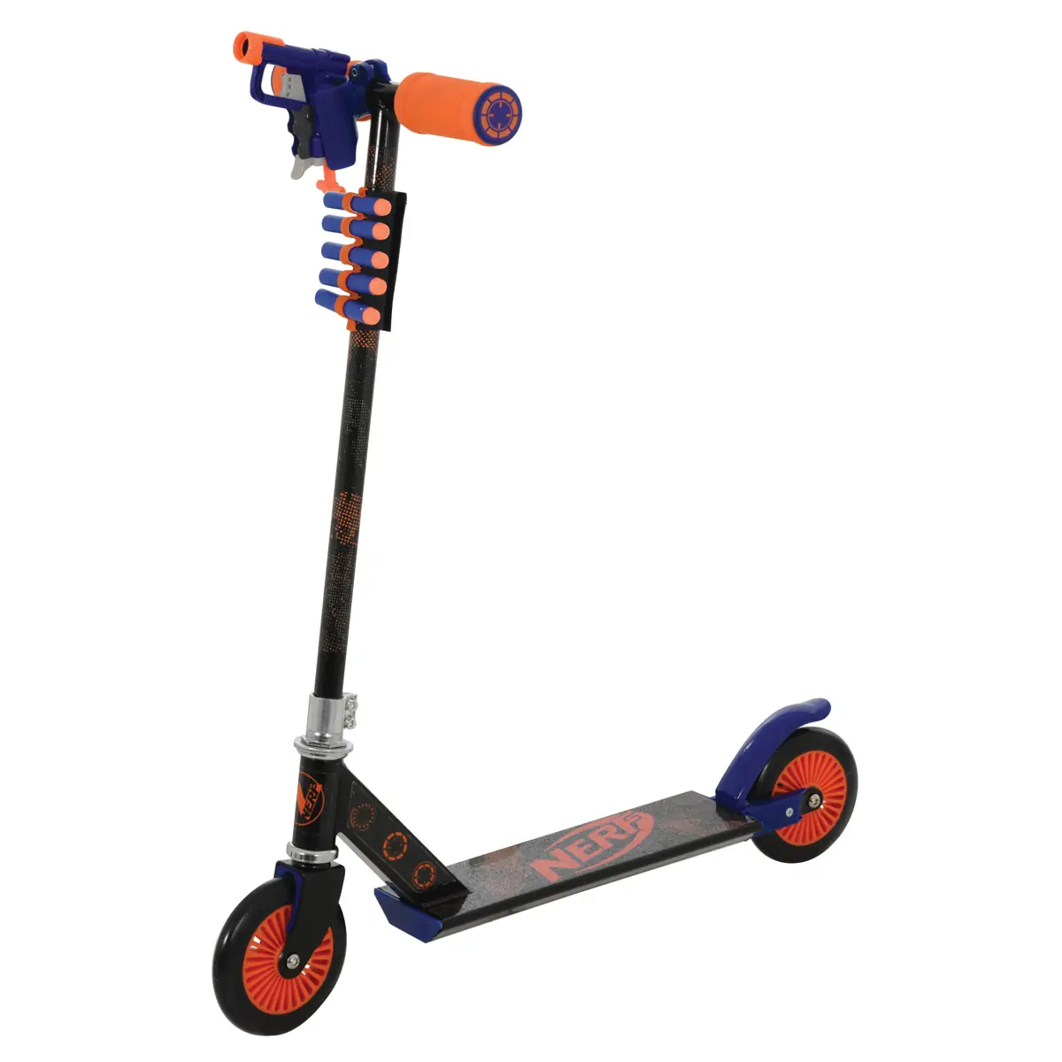 Nerf blaster scooter.