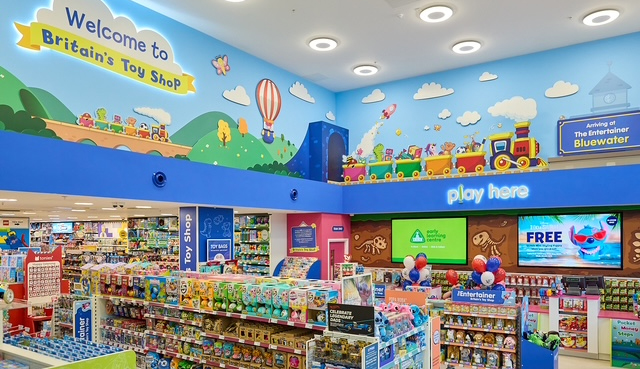 New Bluewater store interior