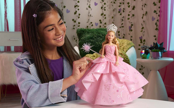 Child Playing WIth A Wicked Film Doll